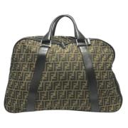 Pre-owned Stof fendi-tasker