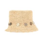 Raffia Bucket Hat