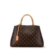 Pre-owned Canvas louis-vuitton-tasker