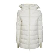 Hætteforet Zip-Up Puffer Jakke