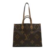 Pre-owned Canvas louis-vuitton-tasker