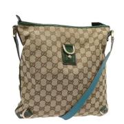 Pre-owned Canvas gucci-tasker