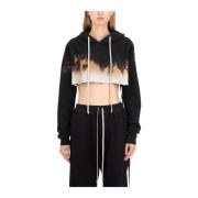 Sort Cropped Hoodie Terra