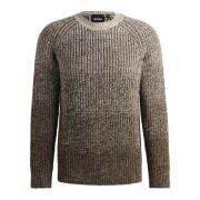 Regular Fit Multifarvet Sweater Degrade