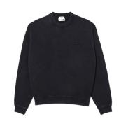 Løs Pasform Vasket Effekt Sweatshirt