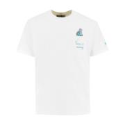 Broderet Crew Neck T-shirt