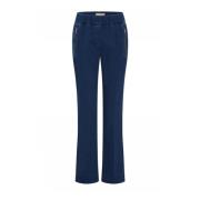 Boot-cut flare legs jeans midnat