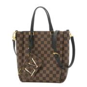 Pre-owned Canvas louis-vuitton-tasker