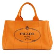 Pre-owned Canvas prada-tasker