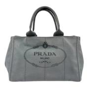 Pre-owned Canvas prada-tasker