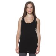 Sort Tank Top med Logo