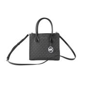 Signature Læder Messenger Crossbody Taske