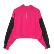 Sportswear Icon Clash Cropped Hoodie