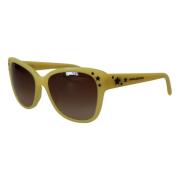 Chic Yellow Acetate Solbriller med Gradientlinser