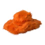 Orange Faux Fur Fedora Hat