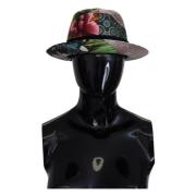 Patchwork Fedora Hat Multicolor