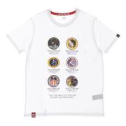 NASA Mission Tee Hvid Herre T-shirt