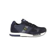 Bl Contrast Lace-Up Sports Sneakers