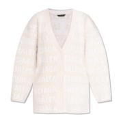 Cardigan med monogram