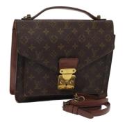 Pre-owned Canvas louis-vuitton-tasker