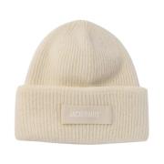 Hvid Vinter Uld Blend Beanie