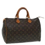 Pre-owned Canvas louis-vuitton-tasker