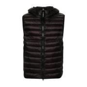 Sort Shell Goggle Down Gilet