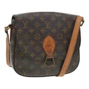 Pre-owned Canvas louis-vuitton-tasker