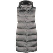 Mørkegrå Puffer Vest