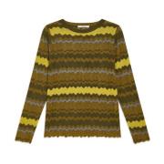 BØLGET STI SWEATER