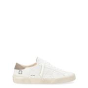 Hvide Ruskind Lave Hill Sneakers