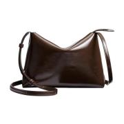 Mellem Crossbody Taske i Chestnut