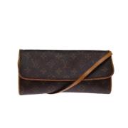 Pre-owned Coated canvas louis-vuitton-tasker