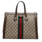 Pre-owned Canvas gucci-tasker