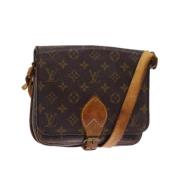 Pre-owned Canvas louis-vuitton-tasker