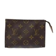 Pre-owned Canvas louis-vuitton-tasker