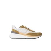 Beige Novello Sneaker med Sporty Detaljer