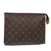 Pre-owned Canvas louis-vuitton-tasker