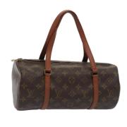 Pre-owned Canvas louis-vuitton-tasker