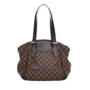 Pre-owned Canvas louis-vuitton-tasker