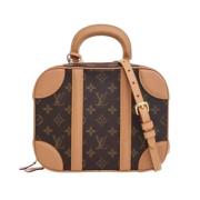 Pre-owned Coated canvas louis-vuitton-tasker