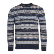 Fair Isle Crew Neck Sweater