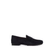 Suede Moccasin Loafers