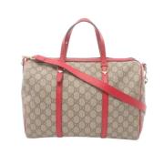 Pre-owned Coated canvas gucci-tasker