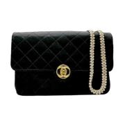 Pre-owned Satin chanel-tasker