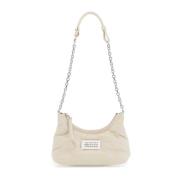 Quiltet Læder Micro Hobo Taske