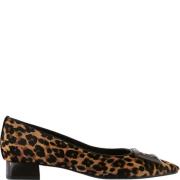 Leopard Print Spidse Pumps