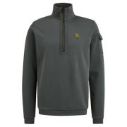 Interlock Jersey Halv Zip Sweatshirt