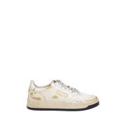 Hvid Vintage Lav Sneaker