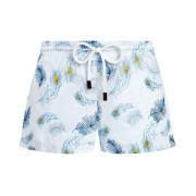 Eyes Of The Wind Badeshorts med Broderi til Kvinder